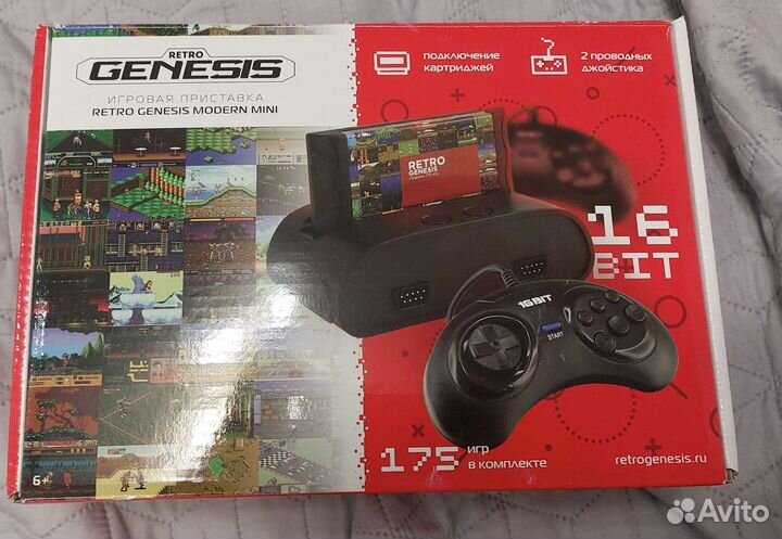 Игровая приставка 16 бит