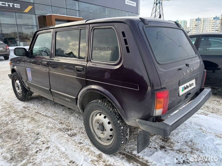 LADA 4x4 (Нива) 1.7 МТ, 2018, 190 000 км