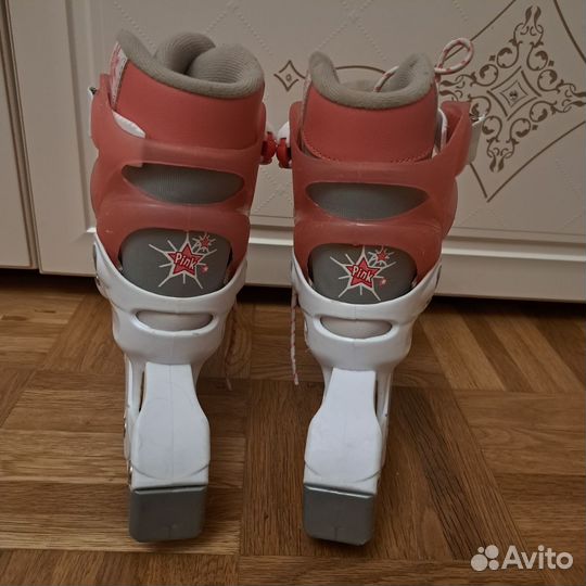 Детские раздвижные ролики размер 26 29 для девочки
