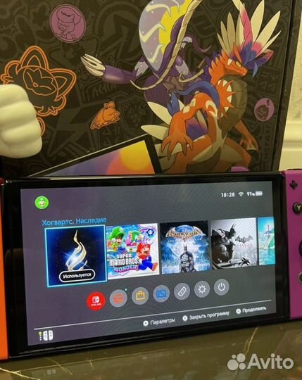 Nintendo Switch Oled чип + 10 000 игр