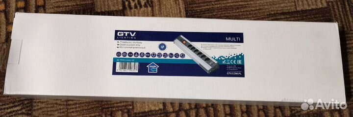 Сетевой фильтр настольный GTV AE-pbmul6S6U-53