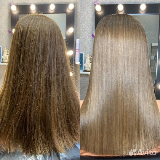 Кератиновое выпрямление, ботокс, восстановл