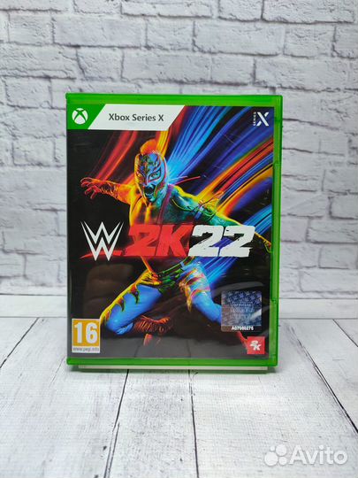 WWE 2K22 (xbox series S/X, бу)