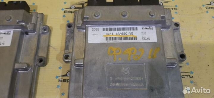 Блок управления двигателем эбу, мозги Ford Focus