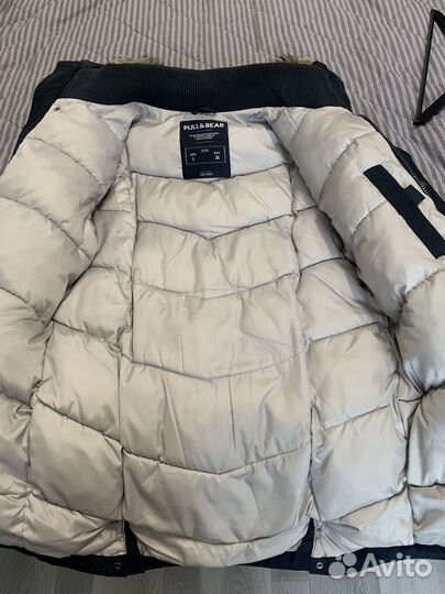 Куртка зимняя pull & bear мужская