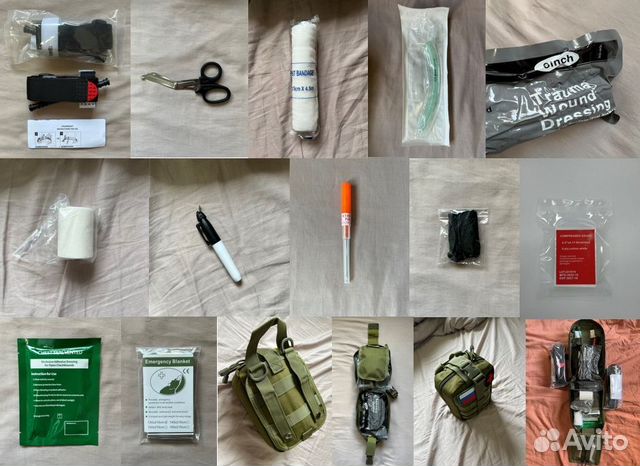 Аптечка тактическая укомплектованная