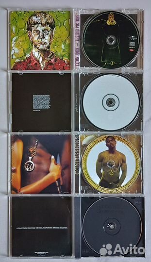 Лицензионные CD, музыка, 8 альбомов
