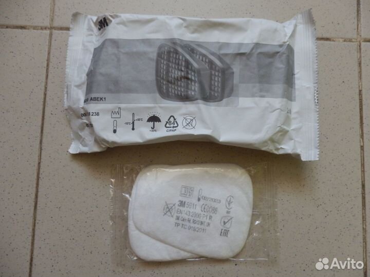 Сменный фильтр 3М 6059 класс защиты abek1 новый