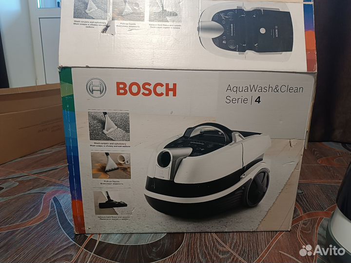 Моющий пылесос bosch