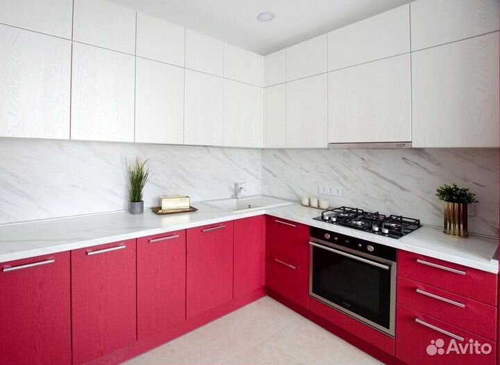 Современная кухня на заказ мдф фасады