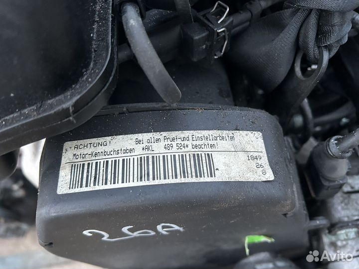 Двигатель golf skoda 1.6 AKL