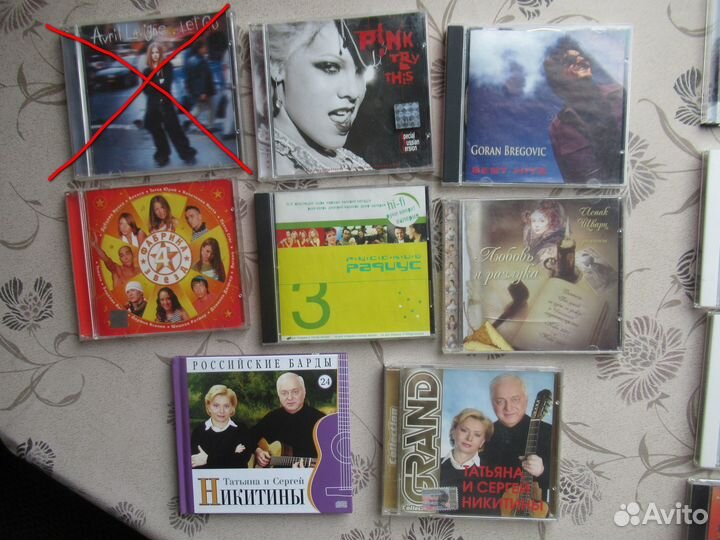 Музыка разная на CD и Никитины и И.Шварц из к/ф