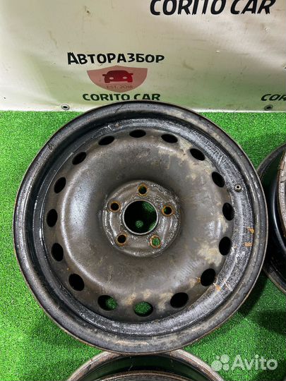 Диски штампы R15 Volkswagen Polo 5 sedan