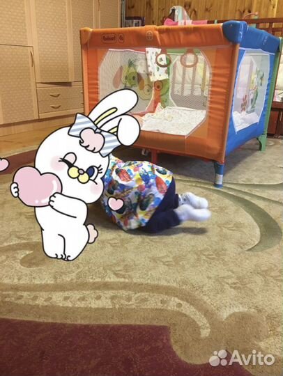 Манеж детский складной