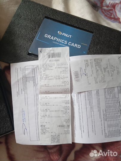 Видеокарта gtx 1660 palit