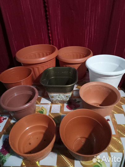 Кашпо для цветов,разных размеров