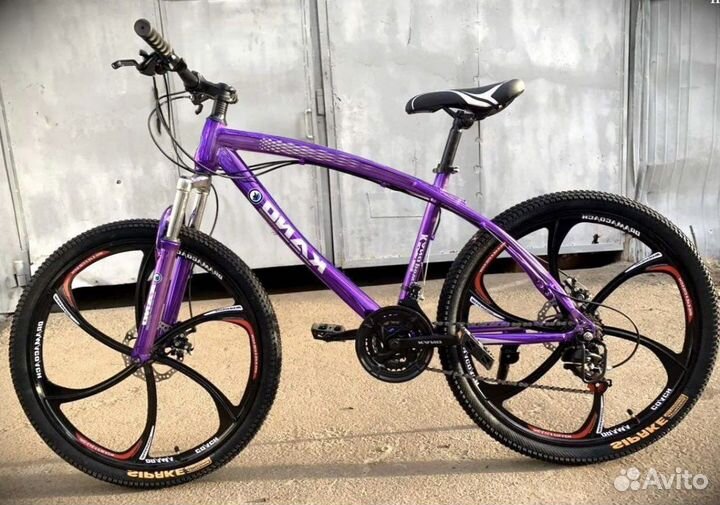 Велосипед на литых дисках