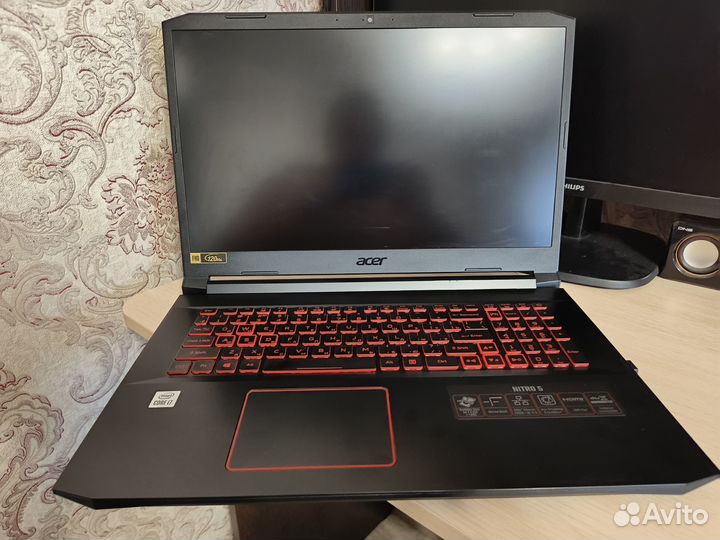 Игровой Ноутбук Аcer nitro 5 AN517-52-74V6 17,3
