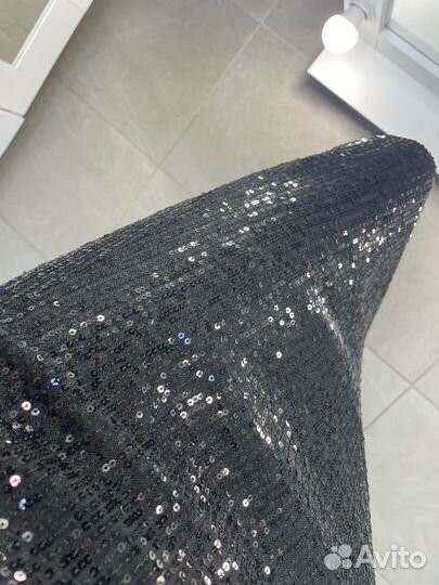 Костюм тройка с пайетками