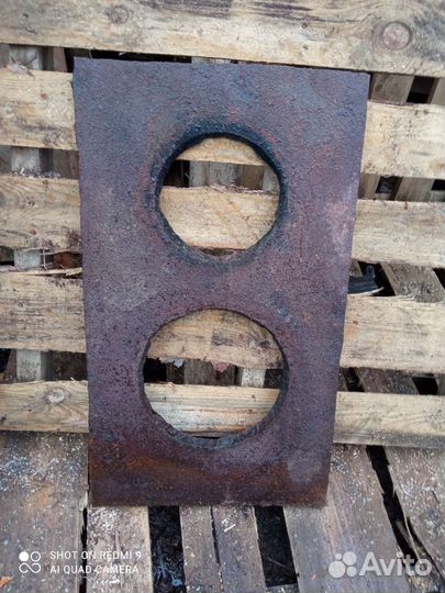 Чугунная плита для печки