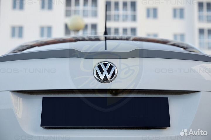 Спойлер на крышку багажника фольксваген поло