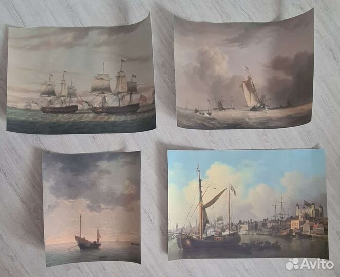 Постеры картины с морским пейзажем