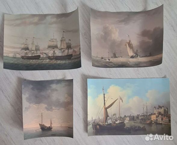 Постеры картины с морским пейзажем