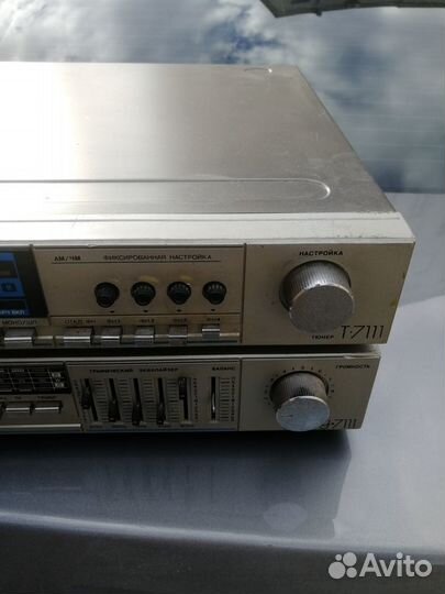 Винтажный усилитель СССР радиотехника 7111