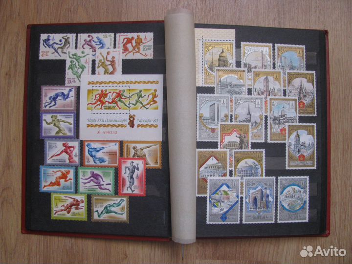 Марки Олимпиада-80.ссср