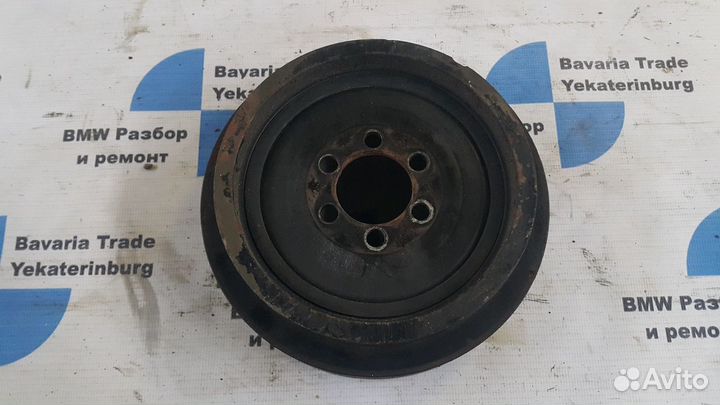 Шкив коленвала бмв н52 bmw n52