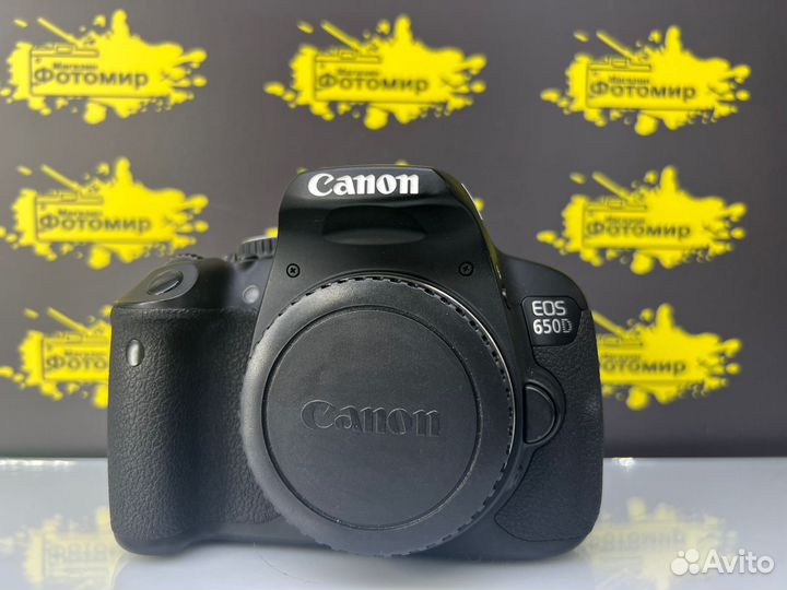 Canon 650D body (пробег 12643) гарантия