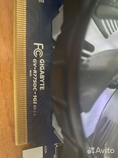 Видеокарта radeon HD 7700 Series