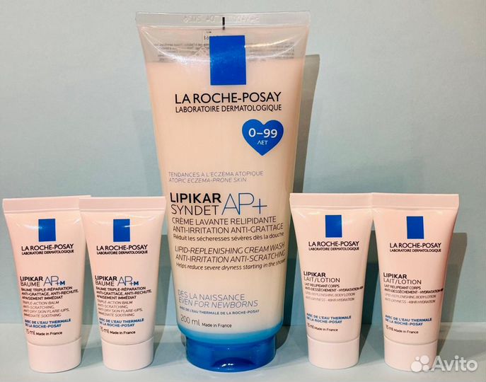 La Roche Posay набор серии Lipikar