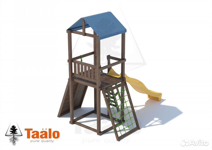 Детская площадка Серия А1 модель 1 крыша тканевая