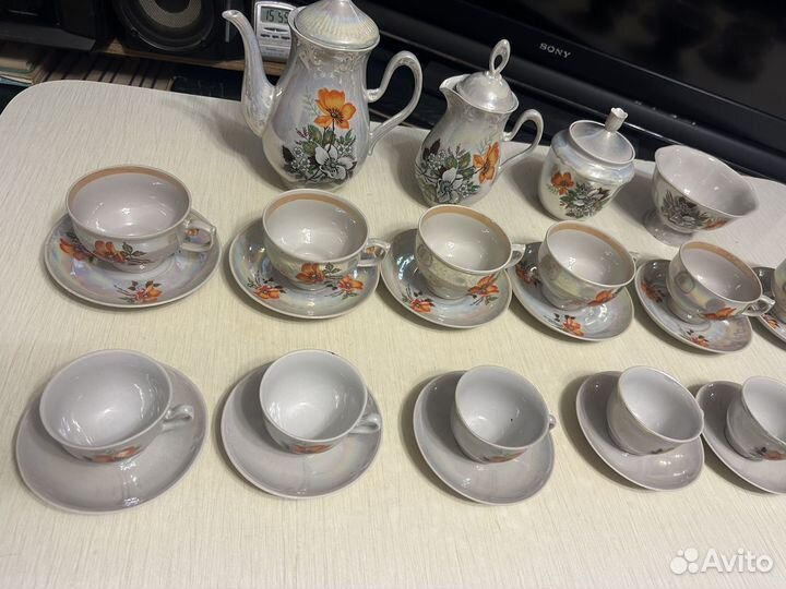 Чайно - кофейный сервиз