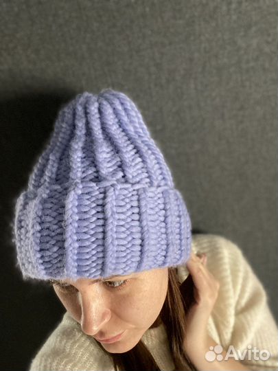 Шапка из перуанской шерсти