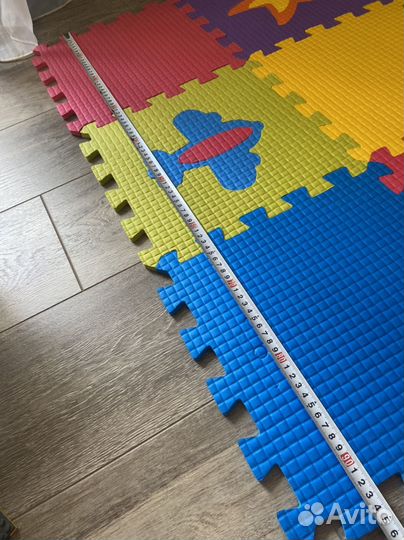 Мягкий коврик пазл