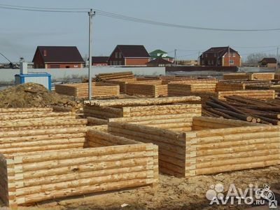 Сруб 4 м на 4 м (4x4) сосна