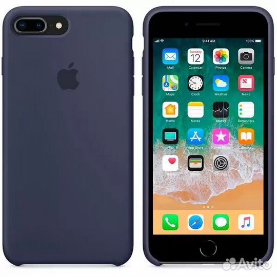 Чехол iPhone 8 Plus / 7 Plus Midnight Blue