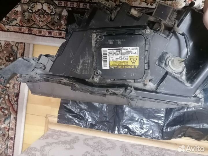 Фары на Lexus lx570 дорест