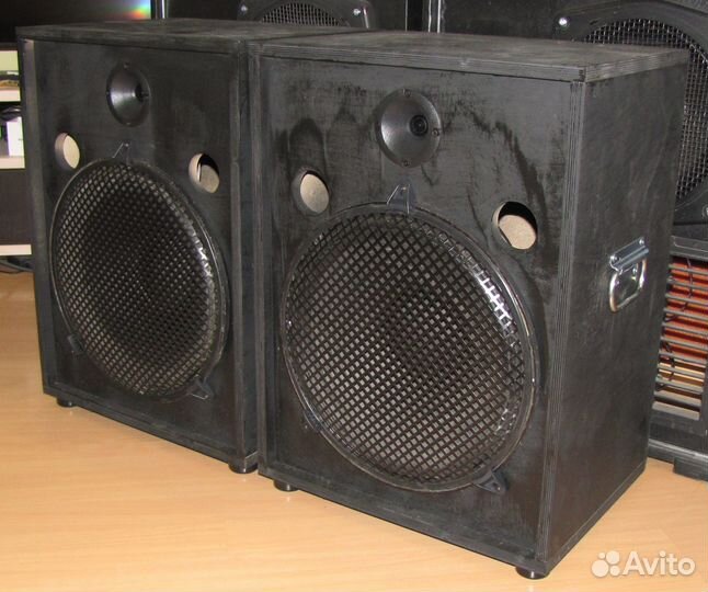 Колонки Faital 1480W 2шт Pro BL Кабинеты W15N8-350