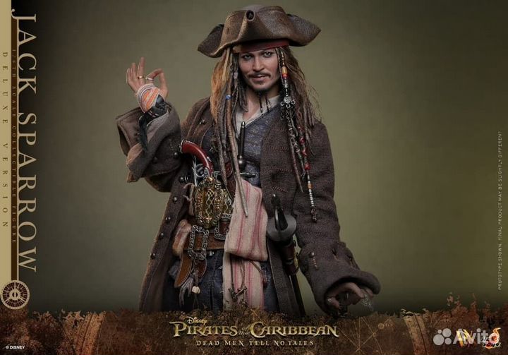 Hot toys DX37/38 Jack Sparrow Deluxe