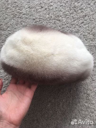 Берет норковый