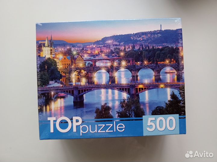 Пазлы новые 1000, 500, 360, 160 деталей