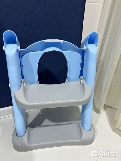 Сидушка на унитаз со ступенькой