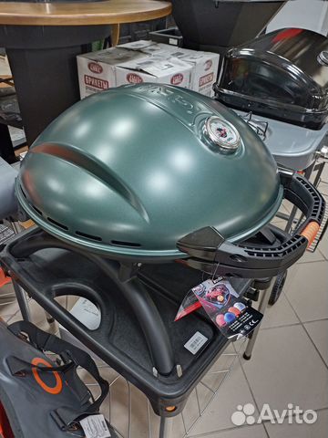 Газовый гриль O-grill900MT bicolor black-green