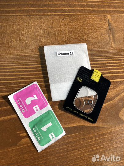 Защитное стекло на камеру iPhone