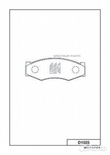 Колодки тормозные прдн.41060-60S87/AY041-NS038/AY0