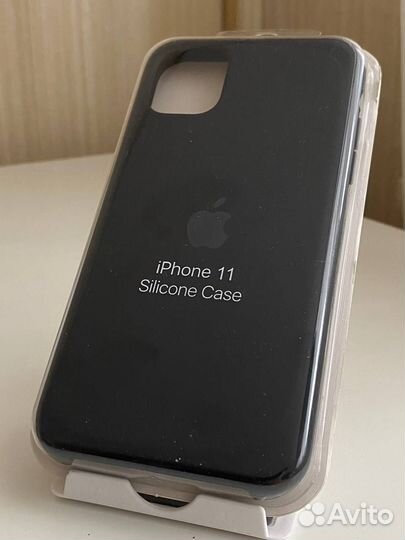 Силиконовый чехол на iPhone 11 Black