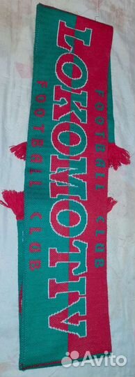 Шарф болельщика фк-Локомотив